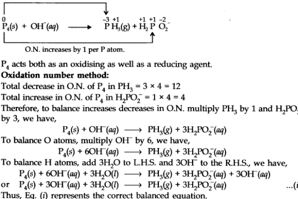 class 11 chemistry redox reaction ncert solutions