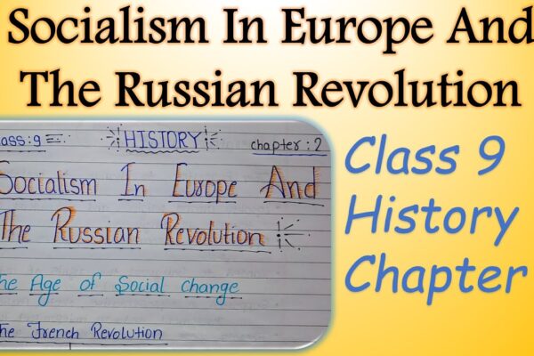 socialism in europe and the russian revolution notes