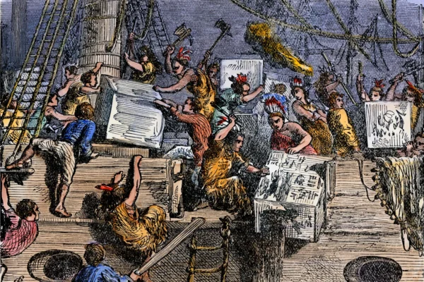 what happened in the boston tea party