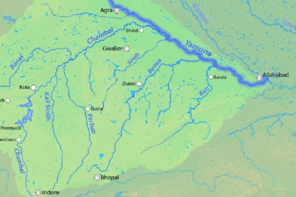 चंबल पावर मैप