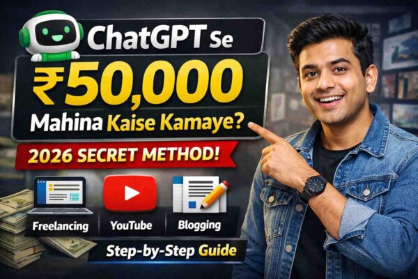 ChatGPT se ₹50,000 mahina