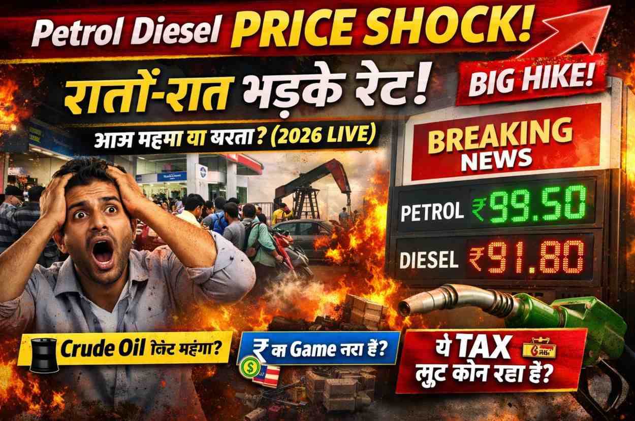 petrol diesel price today