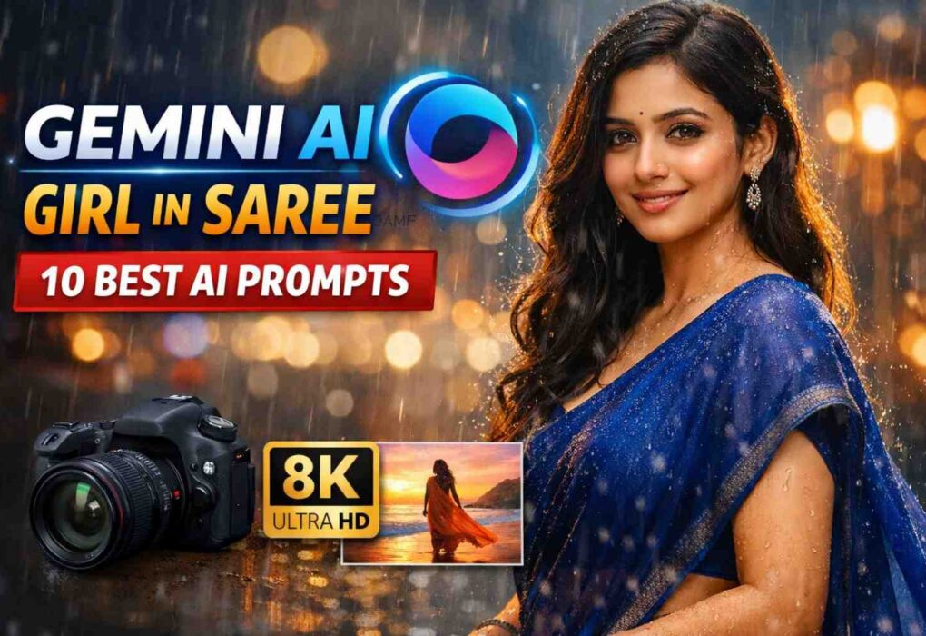 prompt for gemini ai girl in saree