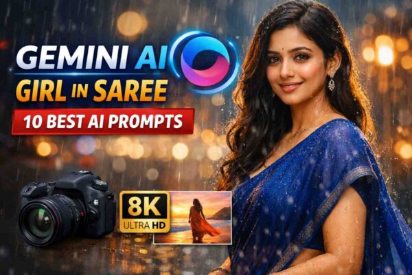 prompt for gemini ai girl in saree