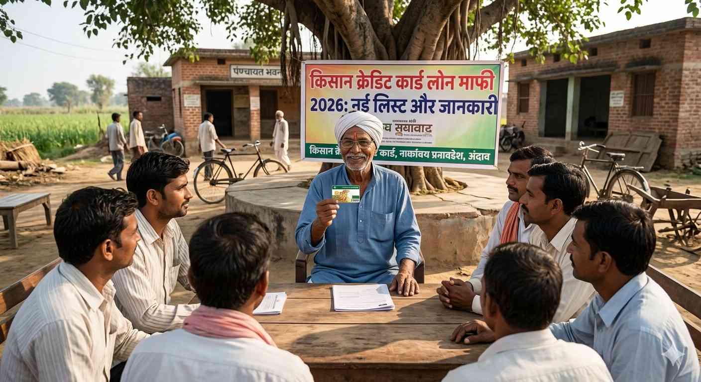 किसान क्रेडिट कार्ड लोन माफी 2026
